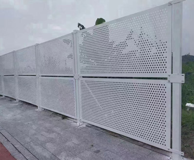 防風(fēng)沖孔圍擋準(zhǔn)時送達惠州