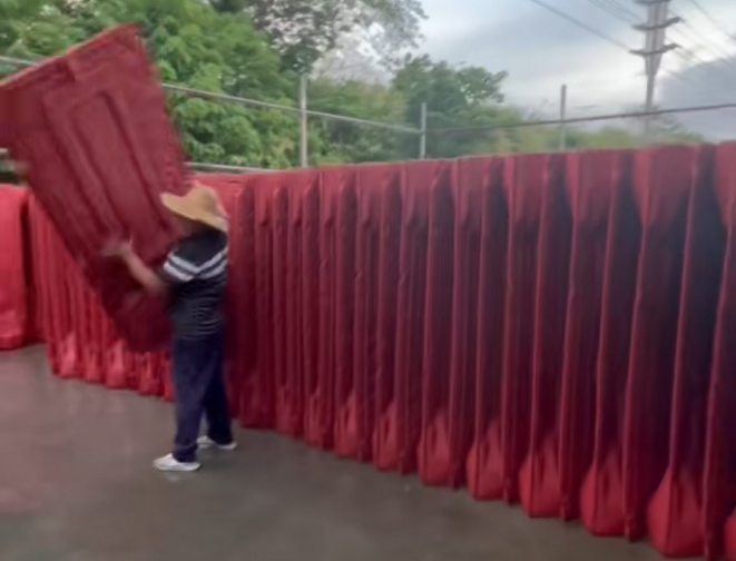 為什么越來越多工地選擇水馬圍擋？